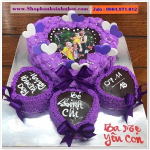Bánh Sinh Nhật In Hình Ảnh - H219